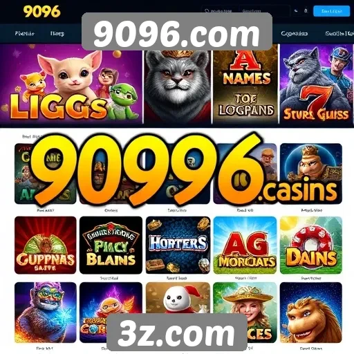 9096.com oferece uma variedade de jogos de cassino online